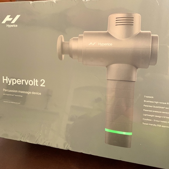 NEW Hyperice - Hypervolt 2 Percussion Massage Device - Grey NEW IN BOX - Picture 1 of 4